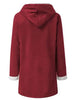 Full Size Pocketed Long Sleeve Hooded Toggle Jacket – Stylish & Functional Outerwear for Women by Stevvex