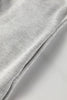 Light Grey Striped Trim V Neck Long Sleeve Preppy T Shirt Dress by Wild and Free Boutique