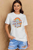 Simply Love Full Size TEACHER VIBES Graphic Cotton T-Shirt by Simply Love