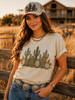 Western Cactus Garden Graphic Tee by Wild Junkie