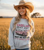 Cadillac Black Jack Graphic Sweatshirt by Wild Junkie