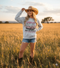 Cadillac Black Jack Graphic Sweatshirt by Wild Junkie