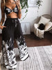 Boho Butterfly Print Top and Pants Set by Wild and Free Boutique