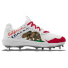 "California" Under Armour Yard MT Cleats by Stadium Custom Kicks