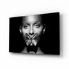 Butterfly Woman Glass Wall Art by Insigneart USA