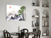 Abstract Forest Glass Wall Art by Insigneart USA