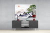 Abstract Forest Glass Wall Art by Insigneart USA