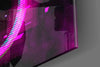Neon Circle Glass Wall Art by Insigneart USA