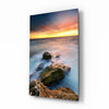 Sunset Glass Wall Art by Insigneart USA