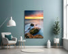 Sunset Glass Wall Art by Insigneart USA