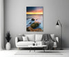 Sunset Glass Wall Art by Insigneart USA