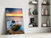 Sunset Glass Wall Art by Insigneart USA
