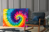 Rainbow Mosaic Glass Wall Art by Insigneart USA