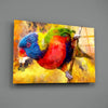 Parrot Glass Wall Art by Insigneart USA