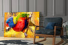 Parrot Glass Wall Art by Insigneart USA