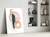 Abstract Shapes Glass Wall Art by Insigneart USA