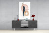 Abstract Shapes Glass Wall Art by Insigneart USA