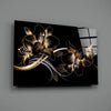 Flower Glass Wall Art by Insigneart USA
