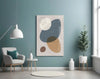 Abstract Shapes Glass Wall Art by Insigneart USA