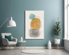Abstract Shapes Glass Wall Art by Insigneart USA