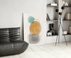 Abstract Shapes Glass Wall Art by Insigneart USA