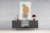 Abstract Shapes Glass Wall Art by Insigneart USA