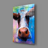 Cow Glass Wall Art by Insigneart USA