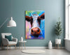 Cow Glass Wall Art by Insigneart USA
