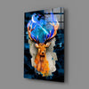 Deer Glass Wall Art by Insigneart USA