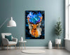 Deer Glass Wall Art by Insigneart USA