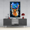 Deer Glass Wall Art by Insigneart USA