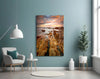 Cliffs Glass Wall Art by Insigneart USA