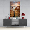 Cliffs Glass Wall Art by Insigneart USA