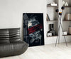 Poseidon Glass Wall Art by Insigneart USA