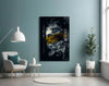 Poseidon Glass Wall Art by Insigneart USA