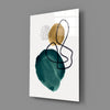 Abstract Shapes Glass Wall Art by Insigneart USA