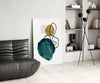 Abstract Shapes Glass Wall Art by Insigneart USA