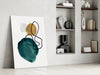 Abstract Shapes Glass Wall Art by Insigneart USA