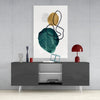 Abstract Shapes Glass Wall Art by Insigneart USA