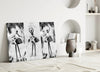 Ballerina Glass Wall Art by Insigneart USA