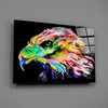Falcon Glass Wall Art by Insigneart USA