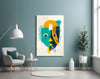 Illustration Glass Wall Art by Insigneart USA