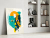 Illustration Glass Wall Art by Insigneart USA