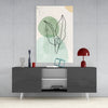 Abstract Shapes Glass Wall Art by Insigneart USA