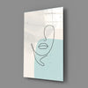 Abstract Shapes Glass Wall Art by Insigneart USA