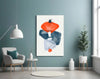 Abstract Shapes Glass Wall Art by Insigneart USA