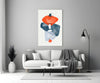 Abstract Shapes Glass Wall Art by Insigneart USA