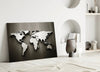 World Map Glass Wall Art by Insigneart USA