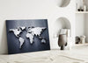 World Map Glass Wall Art by Insigneart USA