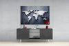 World Map Glass Wall Art by Insigneart USA